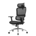 SIHOO M56C Ergonomic Office Chair - Adjustable Desk Chair with 3D Dynamic Lumbar Support, Breathable Mesh Back, Adjustable Headrest and PU Armrests for Home Office - (Black) image 9