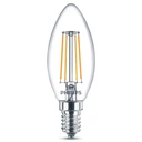 Philips Light Bulb LED Candle Filament Screw E14 Warm White 40W Non-Dimmable 6pcs image 3