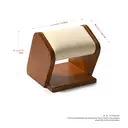 Oirlv Support de Montre en Bois pour Hommes et Femmes - Présentoir à Bijoux et Rangement pour Vitrine image 7