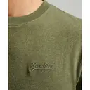 SUPERDRY T-shirt à manches longues avec logo vintage, vert olive - Taille M image 3