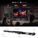 METZ 65 Inch (165cm) QLED Google TV, 65MQE8000Z, 144Hz, 4K HDR 10+, 2.1.2 Geluidssysteem, Dolby Vision Atmos, Game Mode, Sports Mode met ALLM, VRR, MEMC, Freesync Premium, Oogzorg, Laag Blauw Licht & Flikkervrij, Google Cast, Spraakbesturing image 3