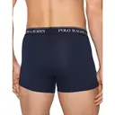 Ralph Lauren Stretch Cotton Trunk 3-Pack - Cruise Navy image 2