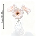 3Pcs 9.05in/23cm
Artificial Silk Gerbera Flowers Wedding Home verandahs Table Decor Fake Daisy Chrysanthemum Party Home Decoration(pink) image 6