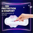 Always Platinum Secure Night Sanitary Towels With Wings Size 4 12 Pads image 2