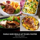 Ninja Foodi FlexDrawer Air Fryer - Black, 10.4L, Dual Zone with Removable Divider, 7-in-1, Air-Fryer Uses No Oil, Air Fry, Roast, Bake, Max Crisp, Non-Stick Dishwasher Safe Parts, AF500UK image 7