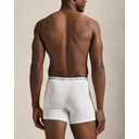 Ralph Lauren Stretch Cotton Boxer Brief 3-Pack - White/Polo Black/Andover Heather image 3
