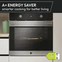Hoover HO6 H3T1CTX Collection 3 Built-In Smart Electric Oven 70L - Stainless Steel - A+ Rated image 5