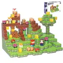 XINQIYUAN Qiyuan Jouet Éducatif Blocs de Construction Thème Forêt Monde Magnétique 2.5cm 120pièces [Mélange aléatoire – Couleurs issues uniquement de la photo principale] image 0