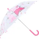 VADOBAG Rainy days Parapluie transparent Peppa Pig image 1