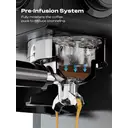 HiBREW H20 All-in-One Coffee Machine with Built-in Grinder, Dual Hot & Cold Extraction, 20-Bar Pressure, 20-Level Grind Adjustment, Steam Wand for Latte, 1.8L Water Tank, Smart Touch Control image 6