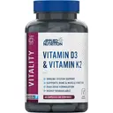 Applied Nutrition Vitamin D3 + K2 Bone Health Vegan Capsules - 90 Capsules image 0