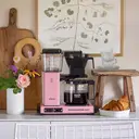 Moccamaster KBG Select Filter Coffee Machine, Handmade in the Netherlands, Retro Design, 1.25 Litres, Pink - 53820 image 5