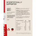 PhD Diet Whey Protein Nutrition Powder Strawberry Delight Flavour - 1kg image 3