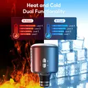 Arboleaf CMA20A Hot and Cold Compress Fascia Gun Massage Head Accessory - Hot and cold compress massage head for fascia gun, universal for home bathroom/living room/bedroom image 4