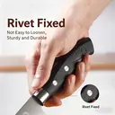 Set de Couteaux et Épluche-Melon Polyvalent SHIBAZIZUO (Couteau Polyvalent + Épluche-Melon + Étui de Couteau) – Ensemble d’Outils de Cuisine pour Couper et Éplucher les Légumes image 2