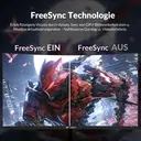 CRUA 24 Inch Immersive 3000R Curved Gaming Monitor | Full HD 1080P 120Hz 99% sRGB – Eye-Care Blue Light Filter, Three-Side Narrow Bezel, HDMI/VGA for Home Office/Dorm/Console Gaming (Black) image 4