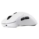 RAPOO VT3 MAX Wireless Gaming Mouse， True 8K Wireless Polling Rate， 53g Lightweight， Up to 750 Hr Battery， Nordic nRF54L15 MCU， 120-Million Optical Switch， 10 Programmable Buttons， Macro Enabled - White image 0