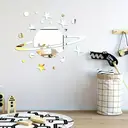 WhereHike Lot de 21 autocollants miroir en PVC planètes argent - 19 x 18 cm image 3