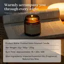 Zooly Silver Lid Cream Jar Scented Candle - Fresh Citrus, 200G, 1PC image 2