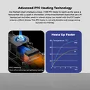 Creality Space PI Filament-Trockner | 3D-Drucker Filament-Trockenbox mit 360° 110W PTC-Heißluftheizung, verbesserte Filament-Entwässerungs-Aufbewahrungsbox, kompatibel mit Nylon, ABS, PETG, PLA, TPU 1,75mm & 2,85mm Filament image 5