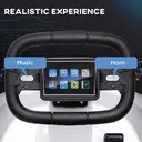HOMCOM Kids Bumper Car 360° Rotation Spin Waltzer Car 6V Electric Ride On Car with 2 Speeds, Music, Lights for 18-48 Months W image 3