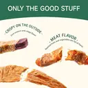 MeatyWay Friandises pour chien emballées individuellement, poulet et légumes, riche en protéines, faible en matières grasses, poulet 100 % naturel, légumes sains et naturels (carotte et patate douce) pour l’entraînement du chien, 300 g/10,58 oz (Lot de 3) image 2