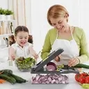 Huacan multi functional vegetable slicer, kitchen slicer, slicer, and grater image 2