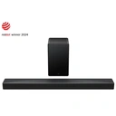 TCL Q65H soundbar 5,1-kanaals, 580 W homecinema-luidspreker met bioscoopsurround, Dolby Atmos, DTS:X, geluidsuitbreiding, Bluetooth 5.3, HDMI eARC, USB, optisch, muurbevestiging mogelijk, één afstandsbediening image 2