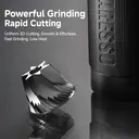 STARESSO Manual Coffee Grinder Capacity 20g with CNC Stainless Steel Tapered Burr - Internal Adjustable Setting, Double Bearing Positioning, French Press Coffee for Hand Grinder Gift, D6 PLUS image 3