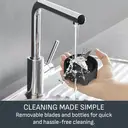 Tefal Mix & Move Blender & Smoothie Maker, 300W, 2 Tritan To-Go Bottles -  BL15FDG0  image 5