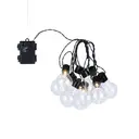Guirlande à 10 ampoules F5 A60 LED étanches avec minuterie, piles requises - Longueur 50 cm image 2