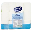 Nicky Soft Touch Toilet Tissue, 2-Ply, 12 Rolls image 1