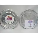 Caroline 9 Inch Round Foil Pie Plate, 17mm Deep, Pack Of 6 image 1