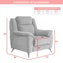 Armchair Monroe Fossil Beige image 6