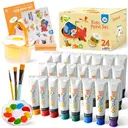 Jar Melo Kit de peinture pour enfants - Peinture à la gouache, 24 couleurs image 1