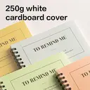 Deli Spiral Notebook, Minimalist Design in 4 Colors, 1-Pack for Office, School, and Personal Journaling,1pack image 4