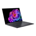 Acer Swift X 14 SFX14-73G - Intel Core Ultra 7 - 255H / jusqu'à 5.1 GHz - Win 11 Home - GeForce RTX 5050 - 16 Go RAM - 1.024 To SSD QLC, NVMe - 14.5" OLED écran tactile 2880 x 1800 (WQXGA+) @ 120 Hz - Wi-Fi 6E, Bluetooth - gris titane image 1