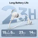 Edifier Neobuds Pro 3 Écouteurs sans fil Bluetooth V5.4, 36 h, ANC adaptatif, audio spatial, suivi de tête dynamique, charge rapide image 2