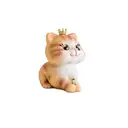 JU7CER 1pc Adorable Kitten-shaped Incense Holder Ceramic Aromatherapy Burner Creative Home Decor Ornament Zen Tea Ceremony Incense Burner Crown Yellow Kitten - Stick Incense image 3