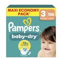 Pampers Baby-Dry Maxi Pack, Taille 3, 138 couches image 0