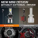 ENdureLite  H7 LED  Light Bulb, 300% Brighter 6000K White Simply Plug n Play, Fan Cooling LED Bulbs for Cars, Pack of 2 image 7