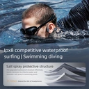 Sanag B77SProMax Manufacture Custom Wholesale Price Waterproof Bone Conduction Headphones bluetooth Wireless for Swimming S-B77SProMax.64G-CL-Headphones-Gray image 4