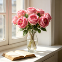 2Pcs 17.71in/45cm
Artificial Austin Tea Rose Latex Simulation Flower Really Touch Wedding Banquet Family Party Garden Flowers Arrangement Decor(rose red) image 2