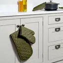 Dexam Pot Holder Love Colour 100% Cotton Olive Green image 6