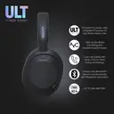 Sony WH-ULT900N ULT Wear Noise-Cancelling Over-Ear Headphones (Black) image 2
