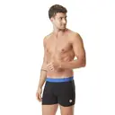 SERGE BLANCO Lot de 4 boxers pour homme noir/rouge/bleu/gris/blanc - Taille 2XL image 2