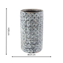 Terni Planter Denim 14Cm H26Cm image 1