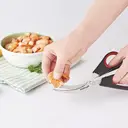 MASTRAD Ciseaux à crustacés pour coupe précise en acier inoxydable avec casse-pince - Noir image 1