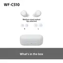 Sony WF-C510 True Wireless Earbuds (White) image 3