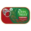 John West Sardines In Spicy Tomato Sauce 120g image 0